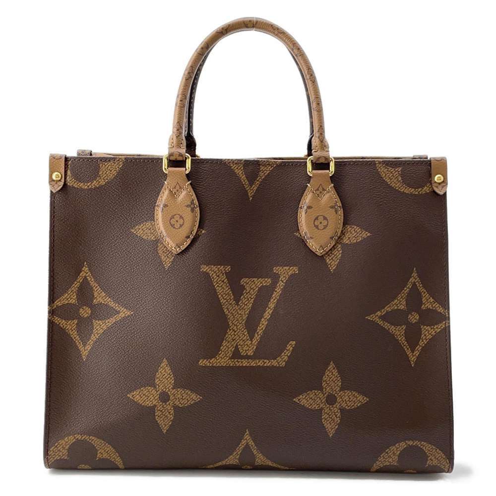 Louis Vuitton Monogram Reverse Giant OnTheGo Tote Bag Shoulder